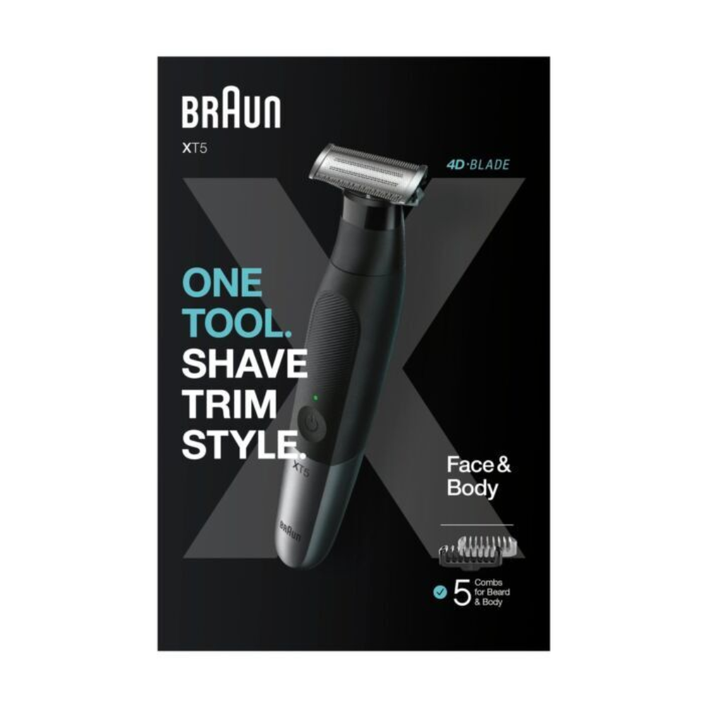 Braun Series XT5 Hybrid Face & Body Trimmer XT5100