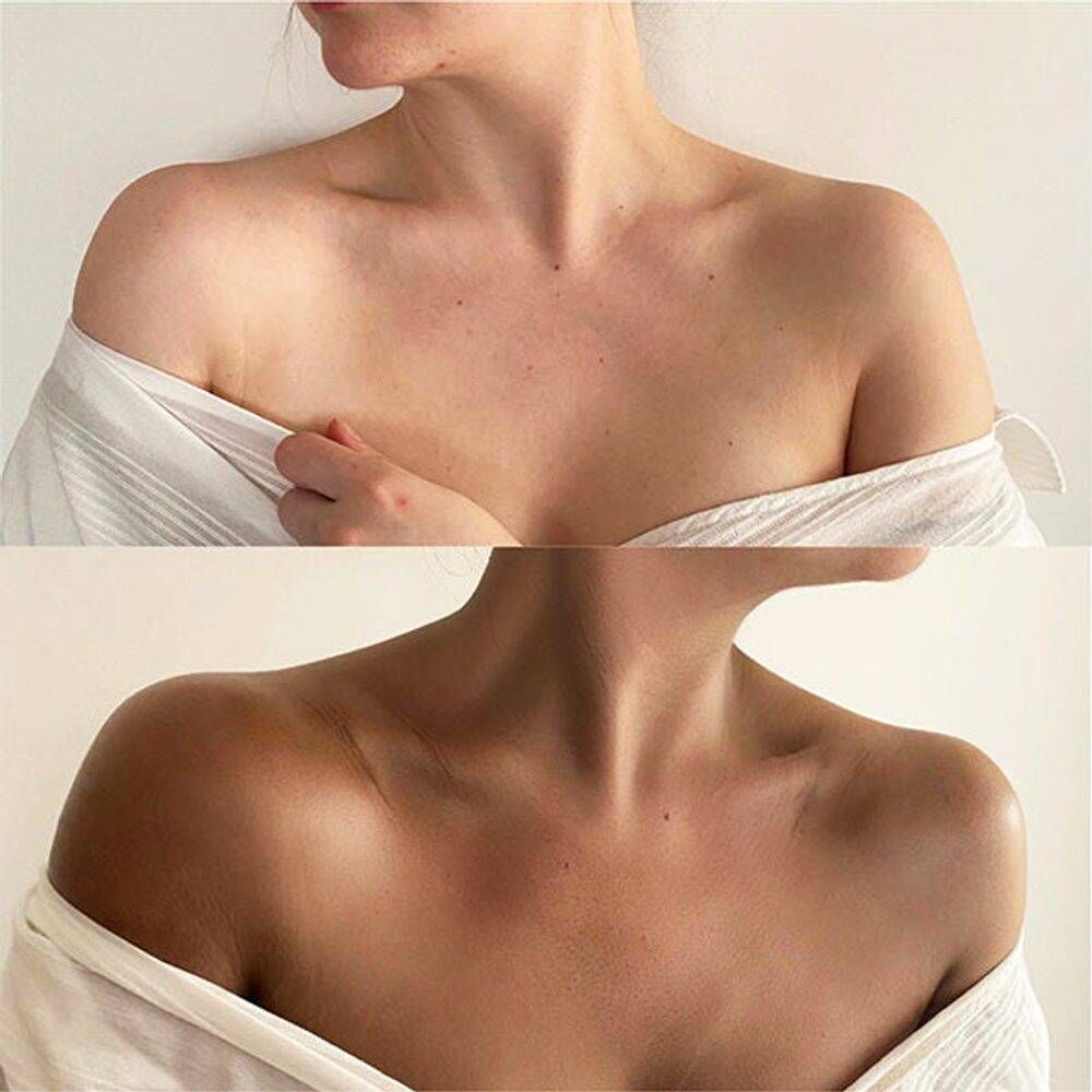 MineTan Coconut Water Self Tan Foam Duo with Applicator & Exfoliating Mitt