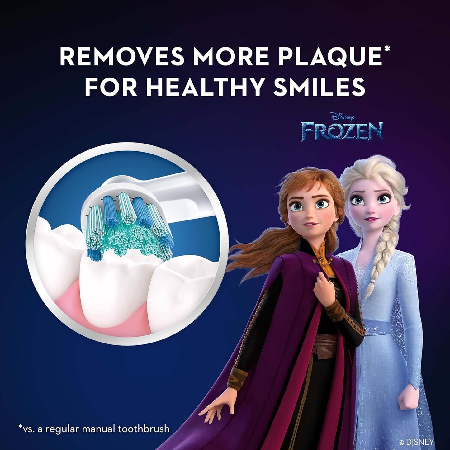 Oral-B Kids Stages Power Electric Toothbrush Head Refill 2 Pack - Frozen