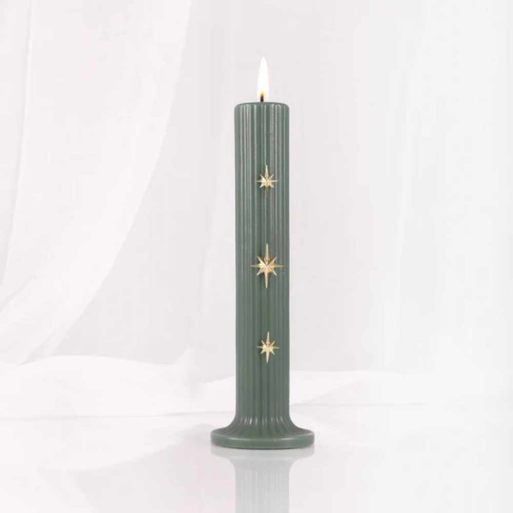 The Aromatherapy Co. Smith & Co. Pillar Candle 250g - Amber & Freesia