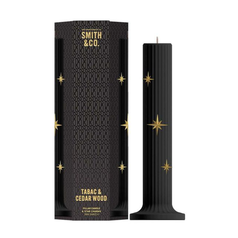 The Aromatherapy Co. Smith & Co. Evening Glow Pillar Candle Set 4x250g