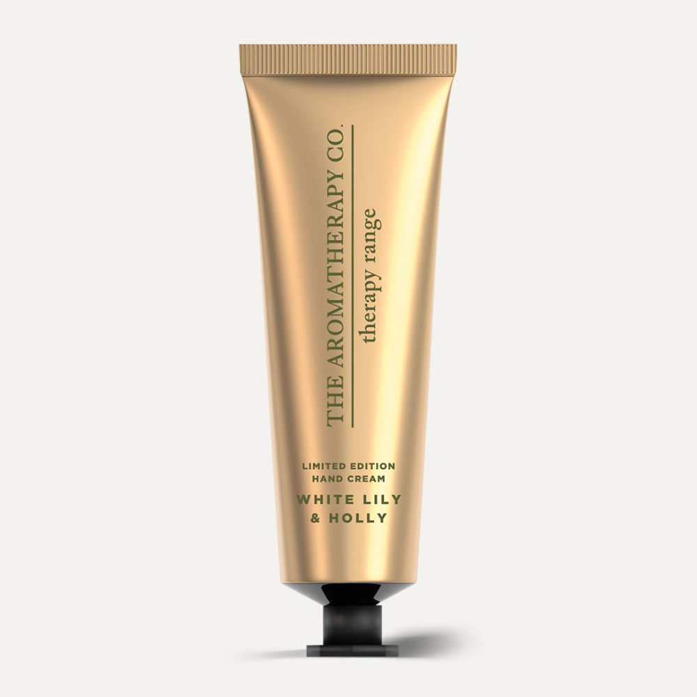 The Aromatherapy Co. Limited Edition Hand Cream 50mL - White Lily & Holly