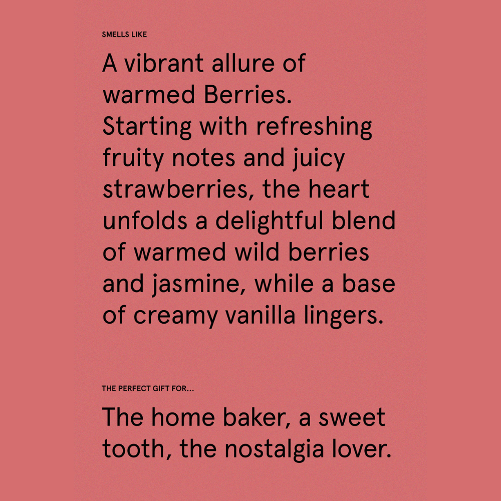 The Aromatherapy Co. Limited Edition Hand Cream 50mL - Berry Tart