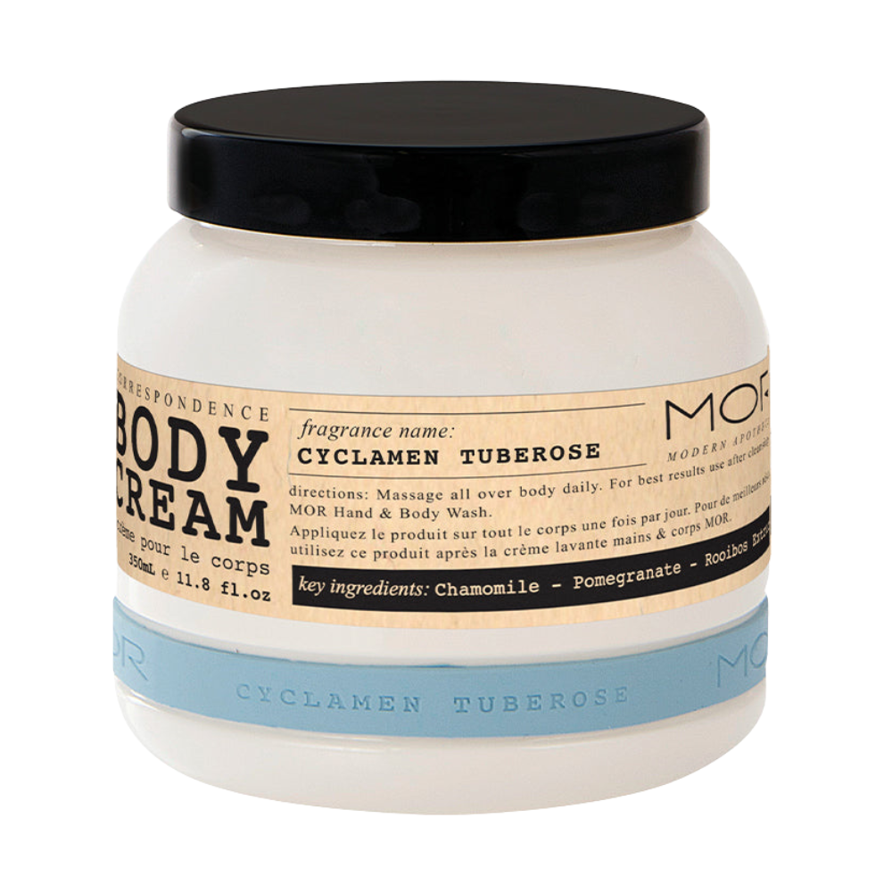 MOR Boutique Correspondence Body Cream 350mL - Cyclamen Tuberose