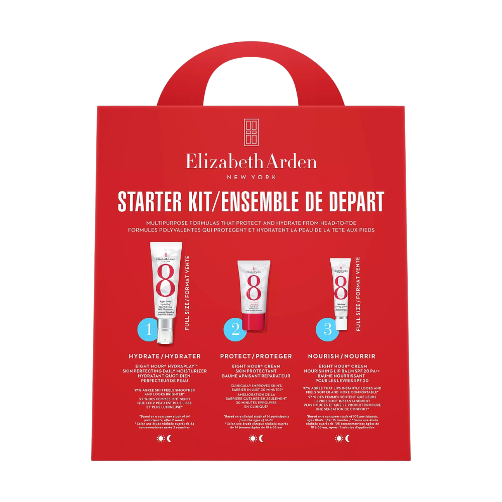 Elizabeth Arden Eight Hour Hydraplay 3 Piece Starter Kit