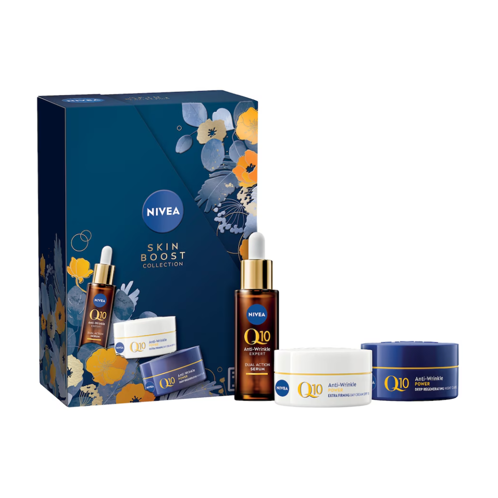 Nivea Skin Boost Collection Anti-Wrinkle Q10 3 Piece Gift Pack
