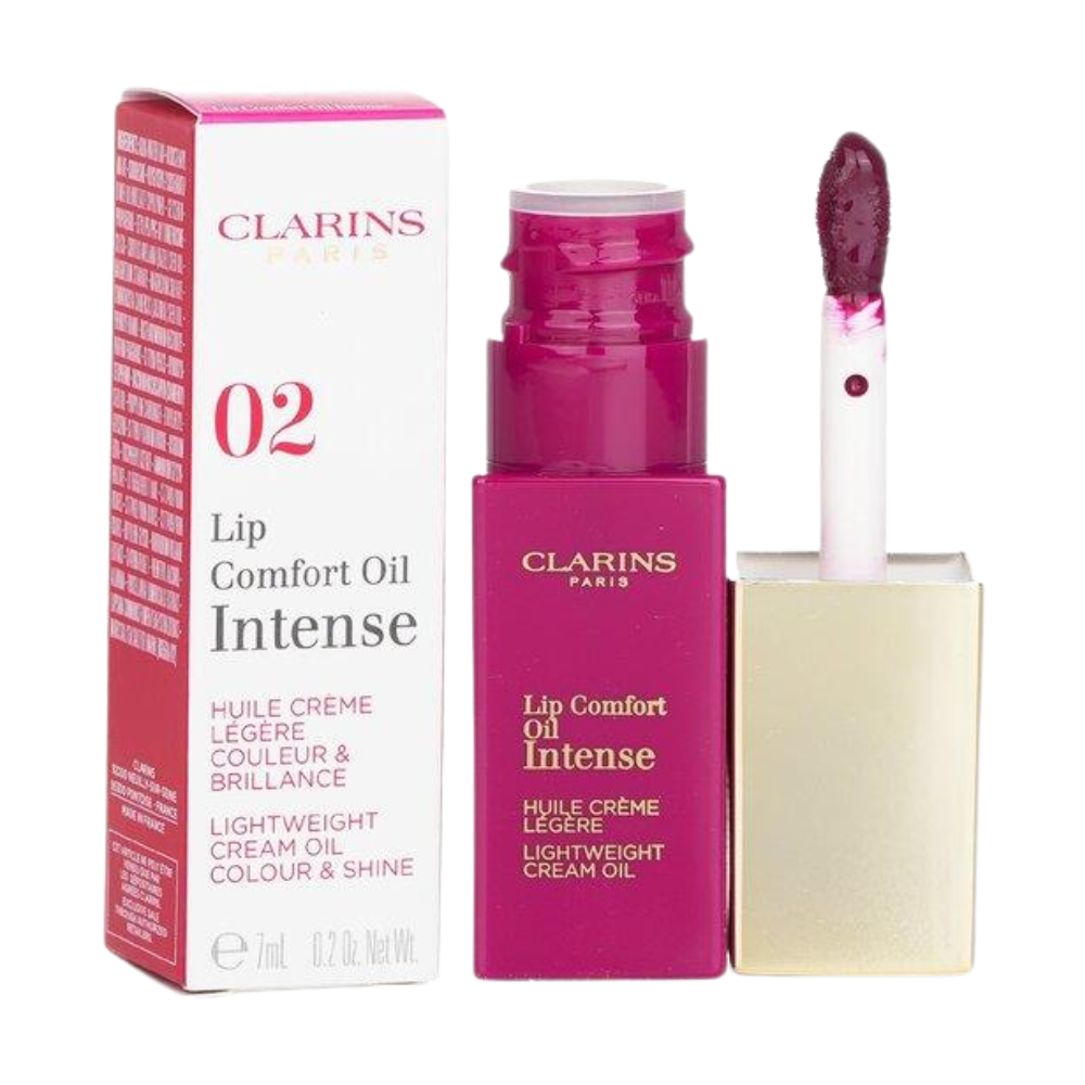 Clarins Lip Comfort Oil Intense 7mL - Plum 02