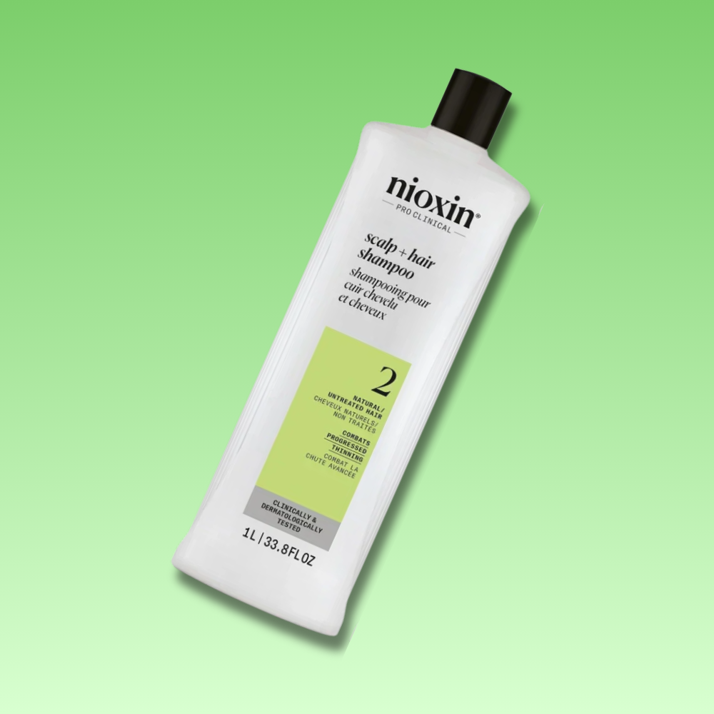 Nioxin System 2 Scalp + Hair Shampoo 1 Litre (1000mL)