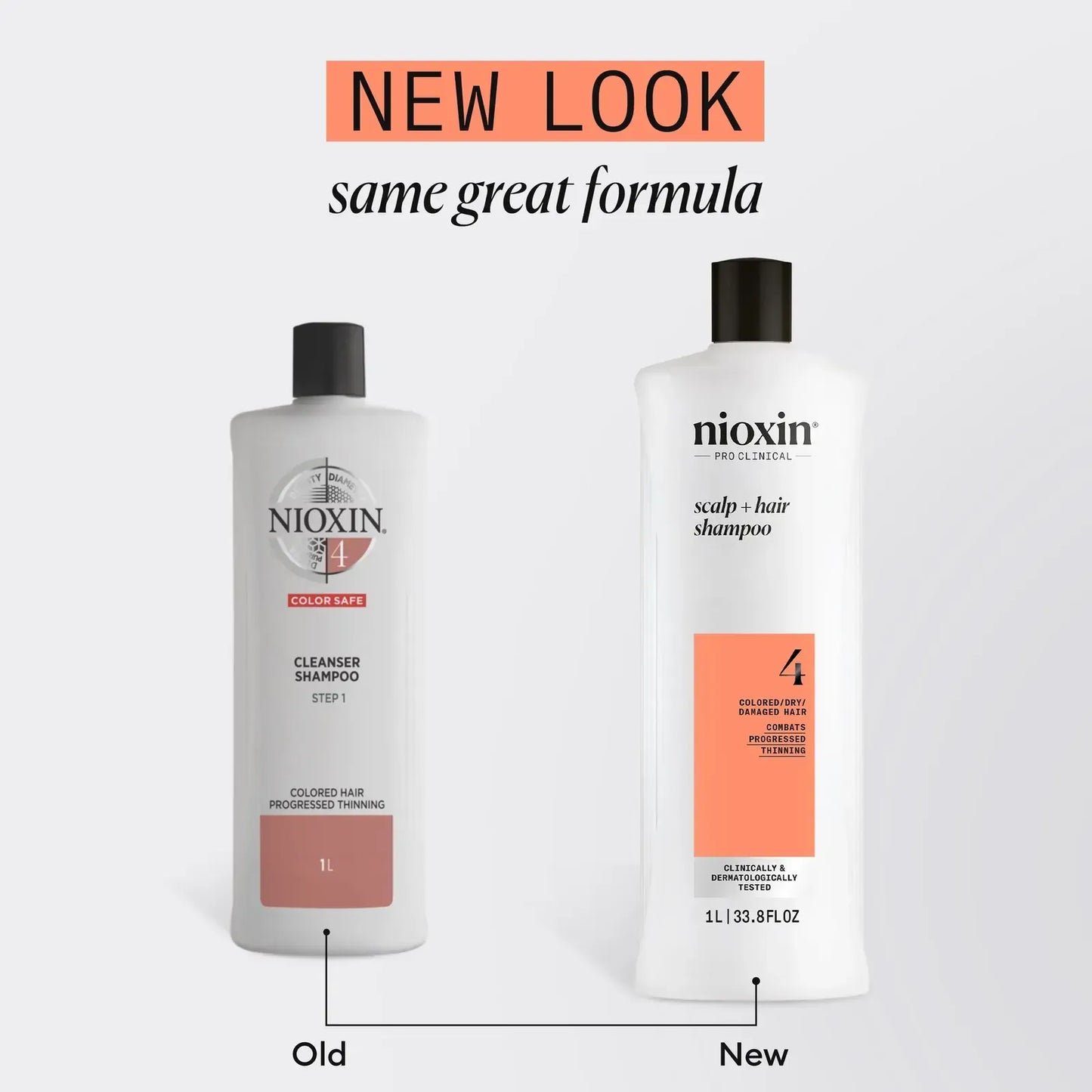 Nioxin System 4 Scalp + Hair Shampoo 1 Litre (1000mL)