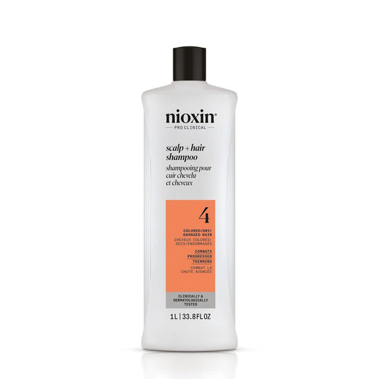 Nioxin System 4 Scalp + Hair Shampoo 1 Litre (1000mL)