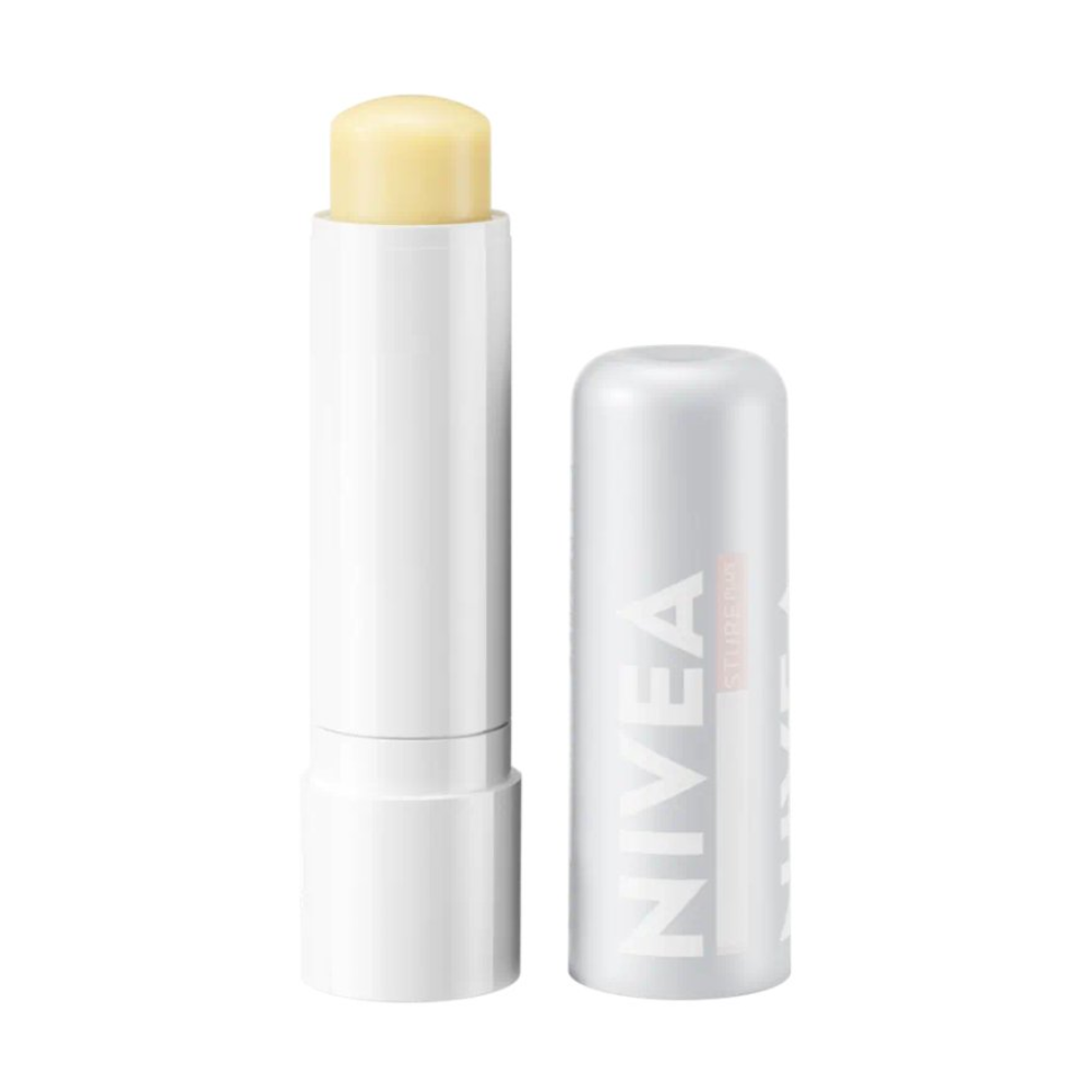 6 x Nivea Lip Moisture Plus Hyaluron Lip Balm 5.2g - Original