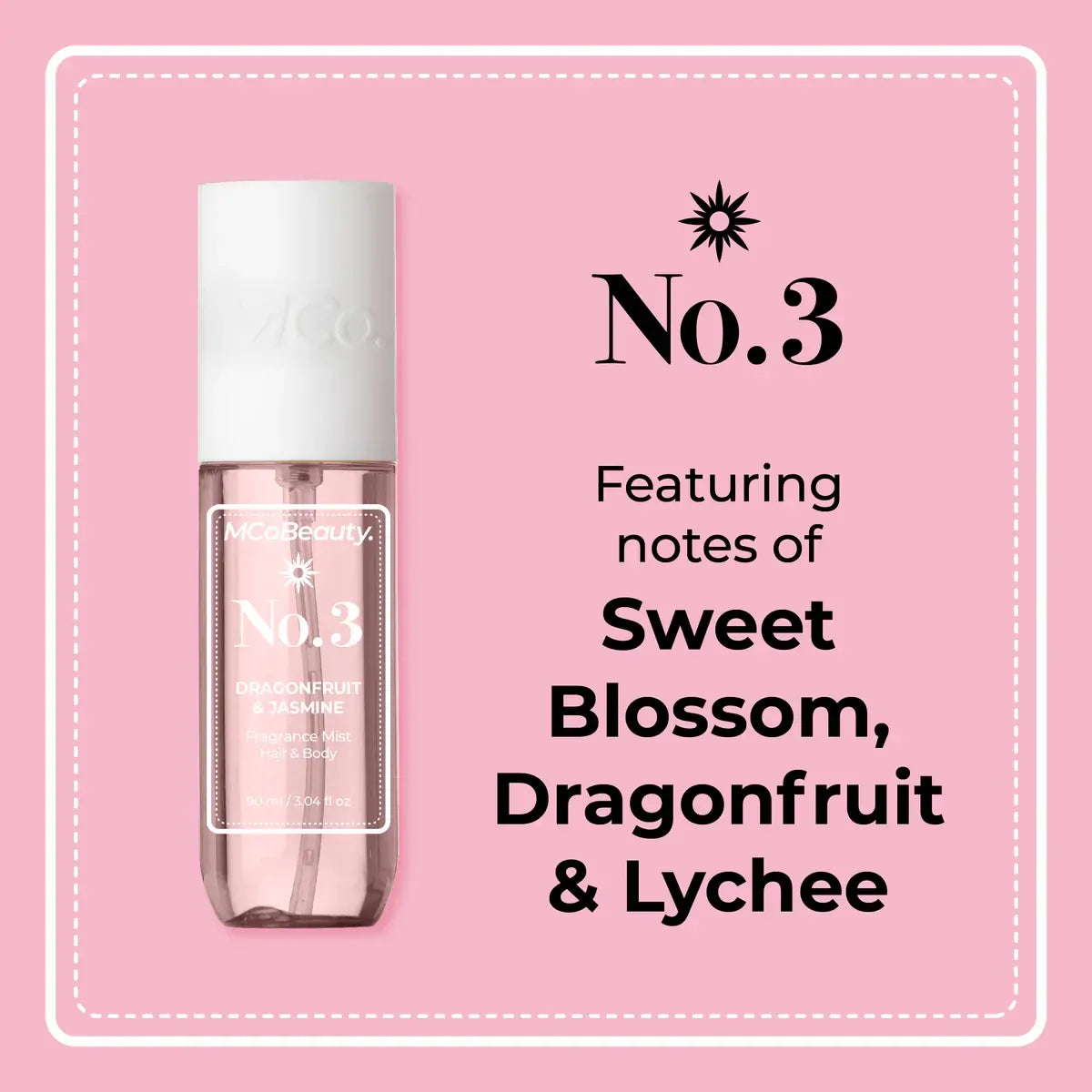 MCoBeauty Essential Fragrance Mist Collection Deluxe Set 4x30mL