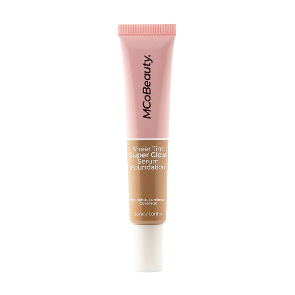 2 x MCoBeauty Sheer Tint Super Glow Serum Foundation 30mL - 5-6 Natural Medium