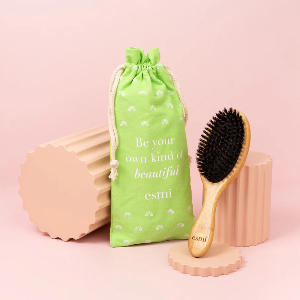 Esmi No Tears Smoothing Bamboo Hair Brush