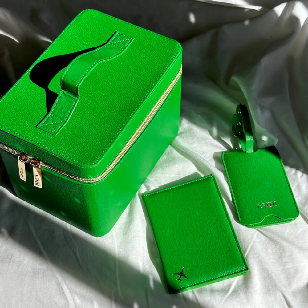 Esmi Come Fly With Me Cosmetic Bag - Green