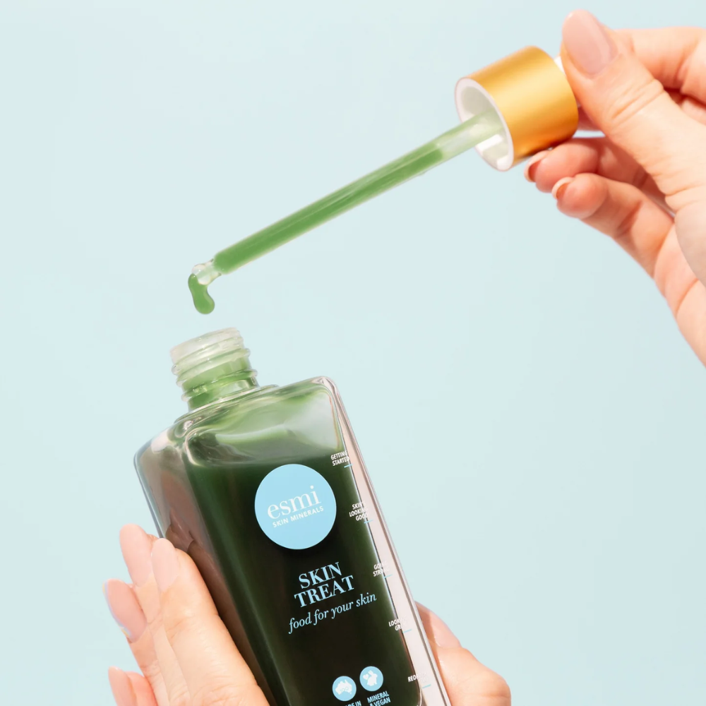 Esmi Skin Treat XL Anti-Redness Minty Green Smoothie Serum 100mL