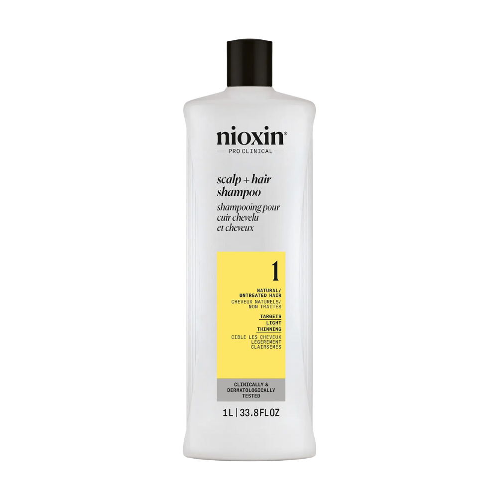 Nioxin System 1 Scalp + Hair Shampoo 1 Litre (1000mL)