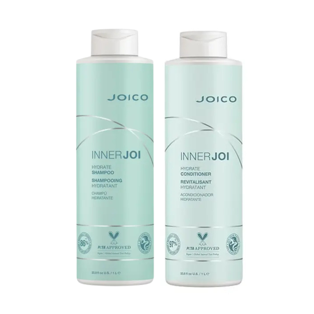 Joico InnerJoi Hydrate Shampoo & Conditioner 1000mL Duo