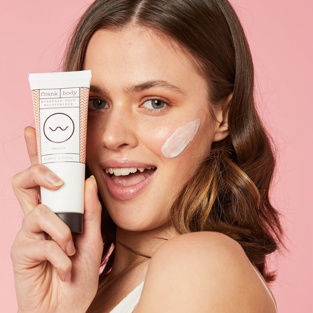 2 x Frank Body Caffeinated Face Moisturiser 80mL