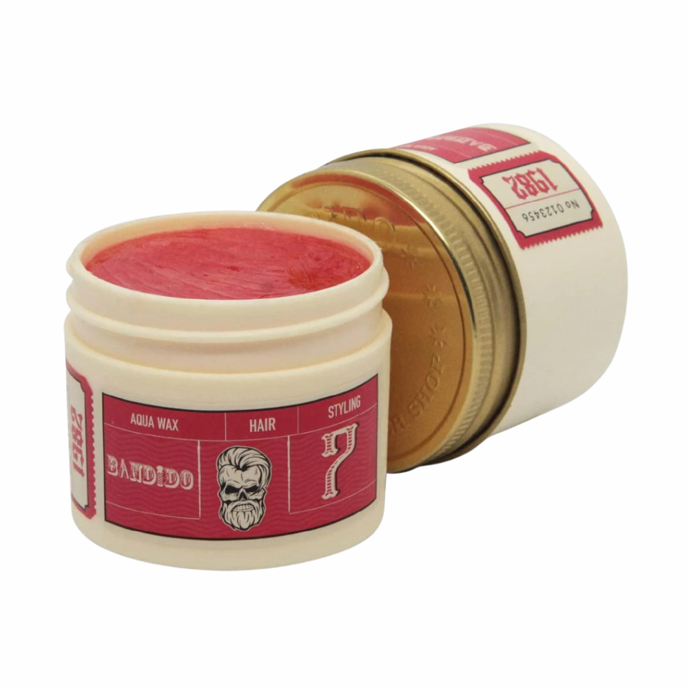 Bandido Aqua Wax 125ml - 7 Strong Hold Red