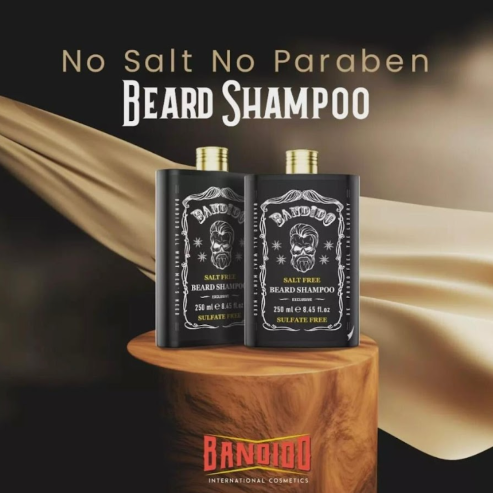 Bandido Premium Sulfate Free Beard Shampoo 250mL