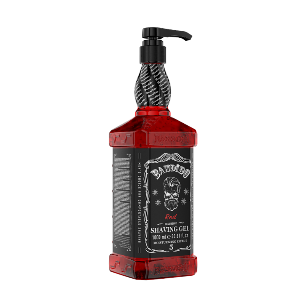 Bandido Shaving Gel 1000mL - No5 Red