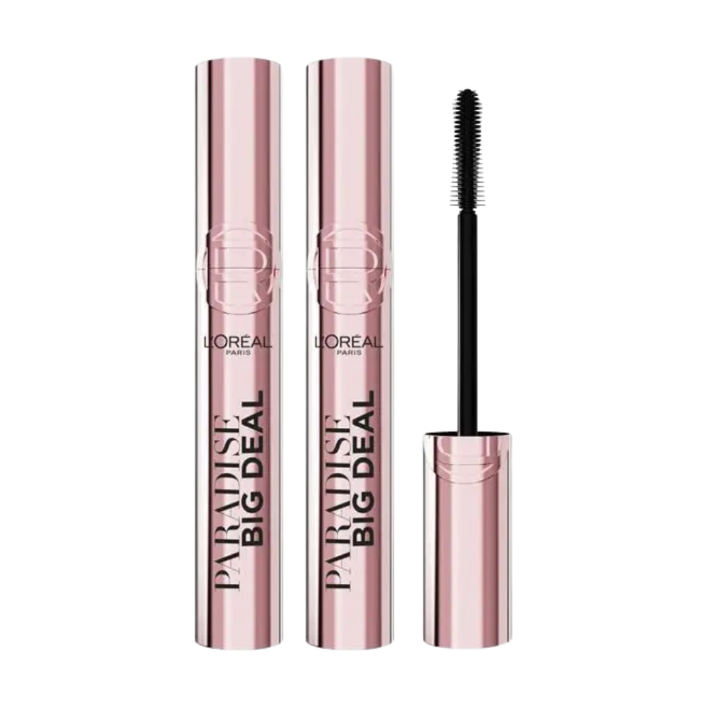 2 x L'Oreal Paris Lash Paradise Big Deal Mascara 9.9mL - Black