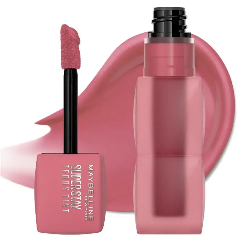 2 x Maybelline Superstay Teddy Tint Lipstick 5mL - 55 Knee High