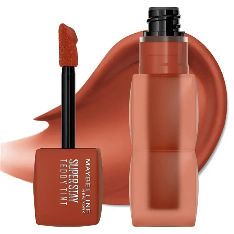 2 x Maybelline Superstay Teddy Tint Lipstick 5mL - 80 Keep It Cosy