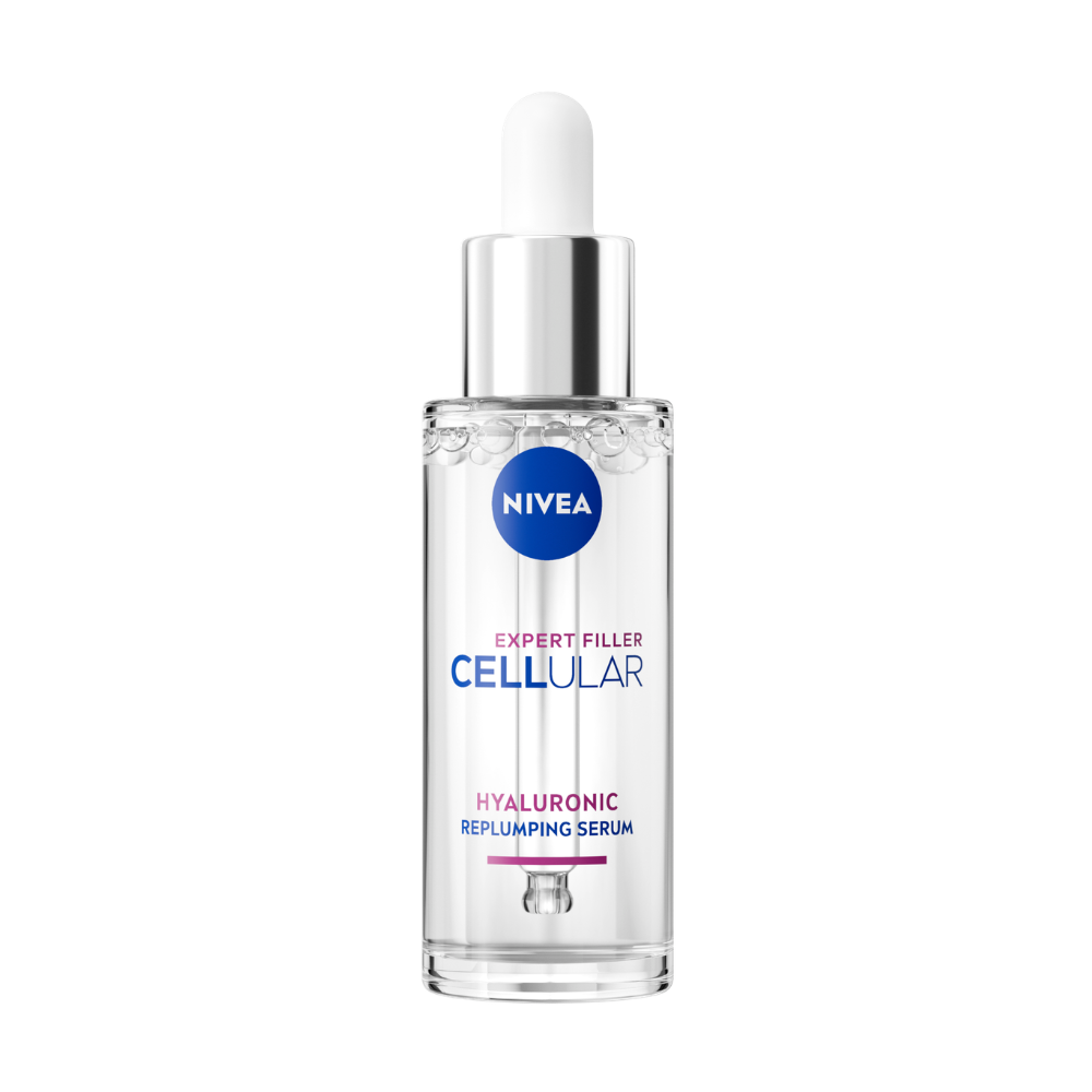 3 x Nivea Cellular Expert Filler Hyaluronic Replumping Serum 30mL