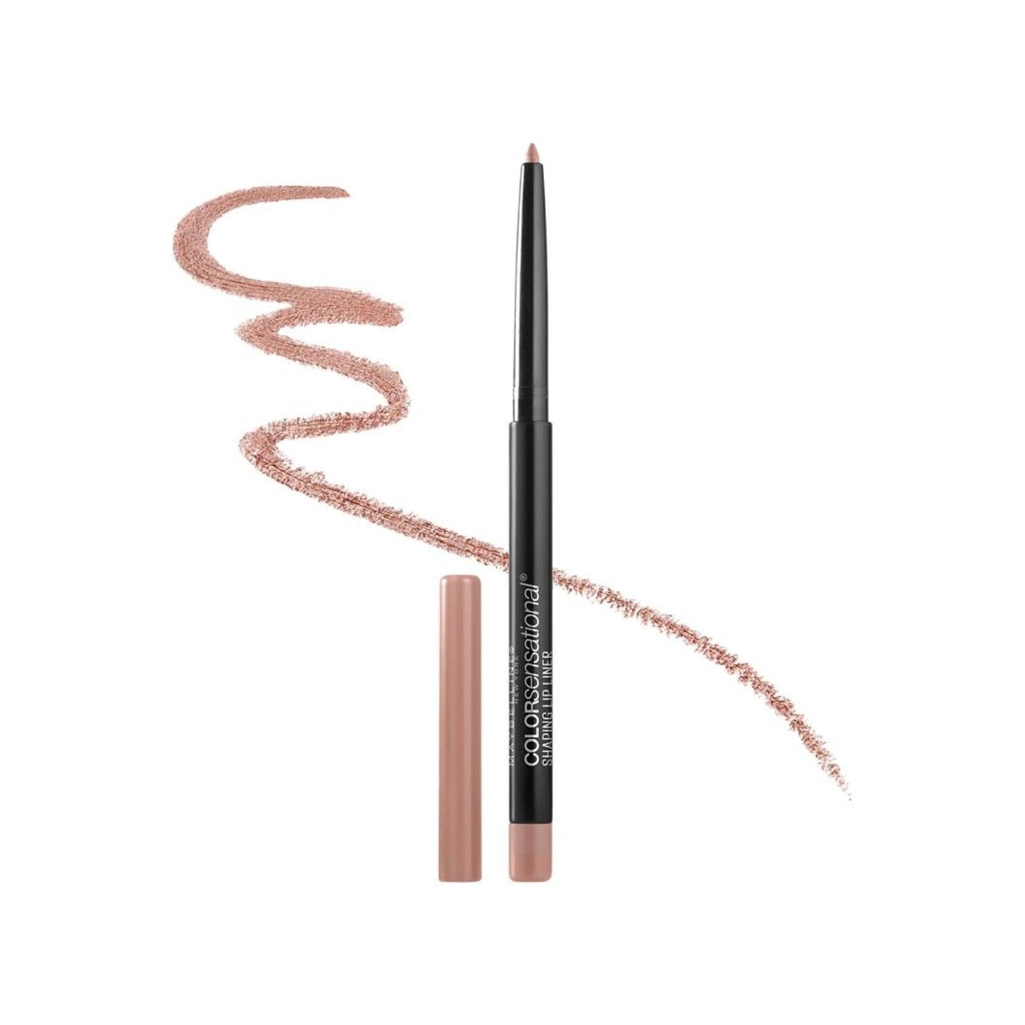 3 x Maybelline Color Sensational Shaping Lip Liner 280mg - 10 Nude Whisper