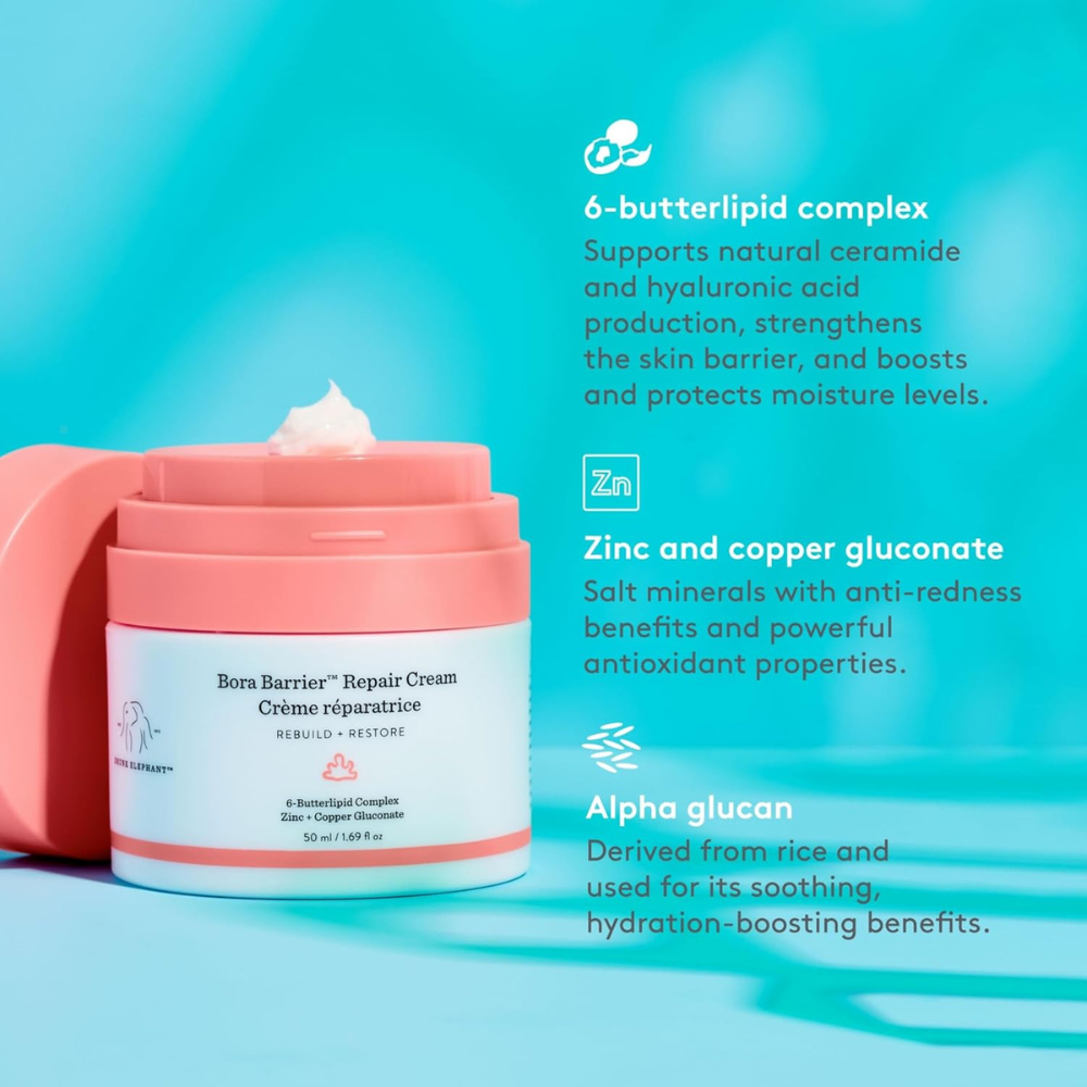 Drunk Elephant Bora Barrier Repair Cream 50mL