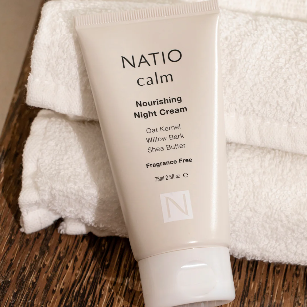 2 x Natio Calm Nourishing Night Cream 75mL