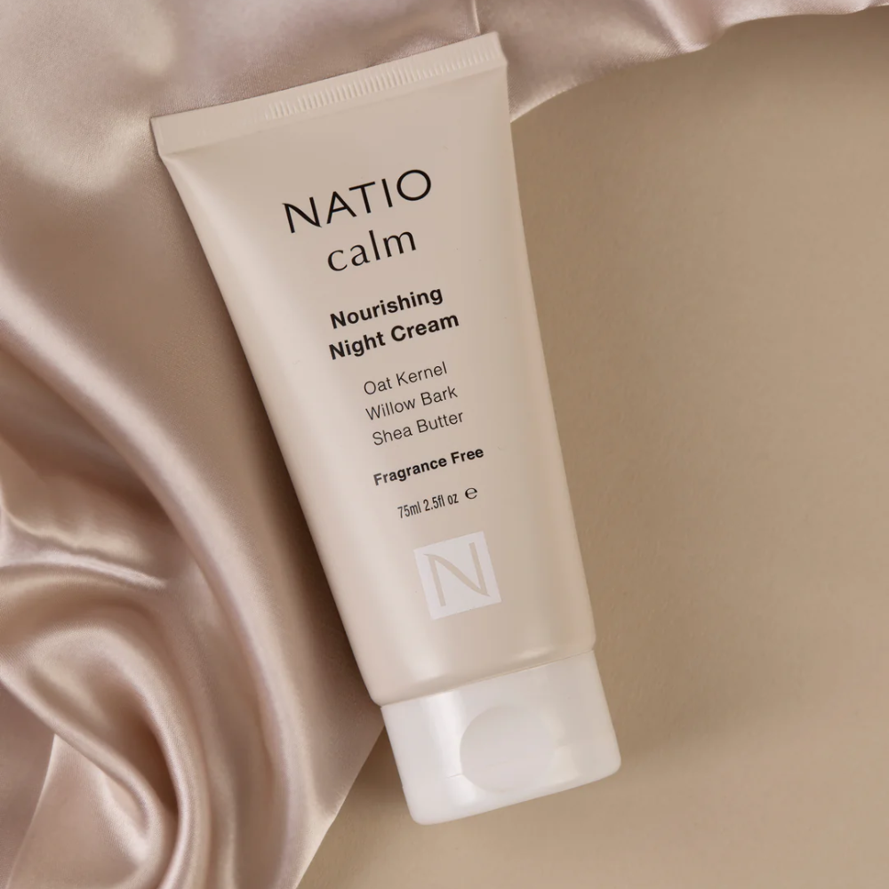 2 x Natio Calm Nourishing Night Cream 75mL