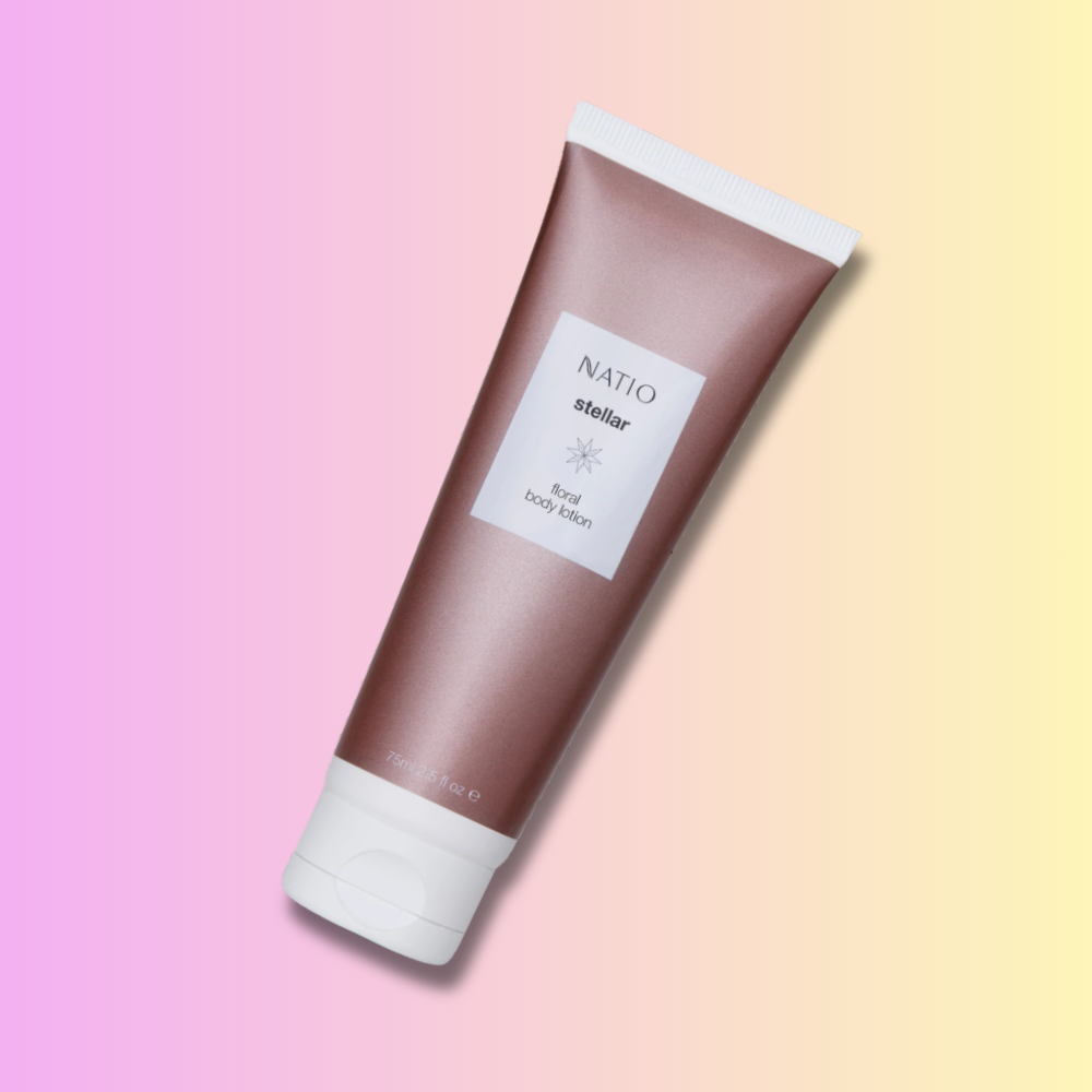 3 x Natio Stellar Floral Body Lotion 75mL
