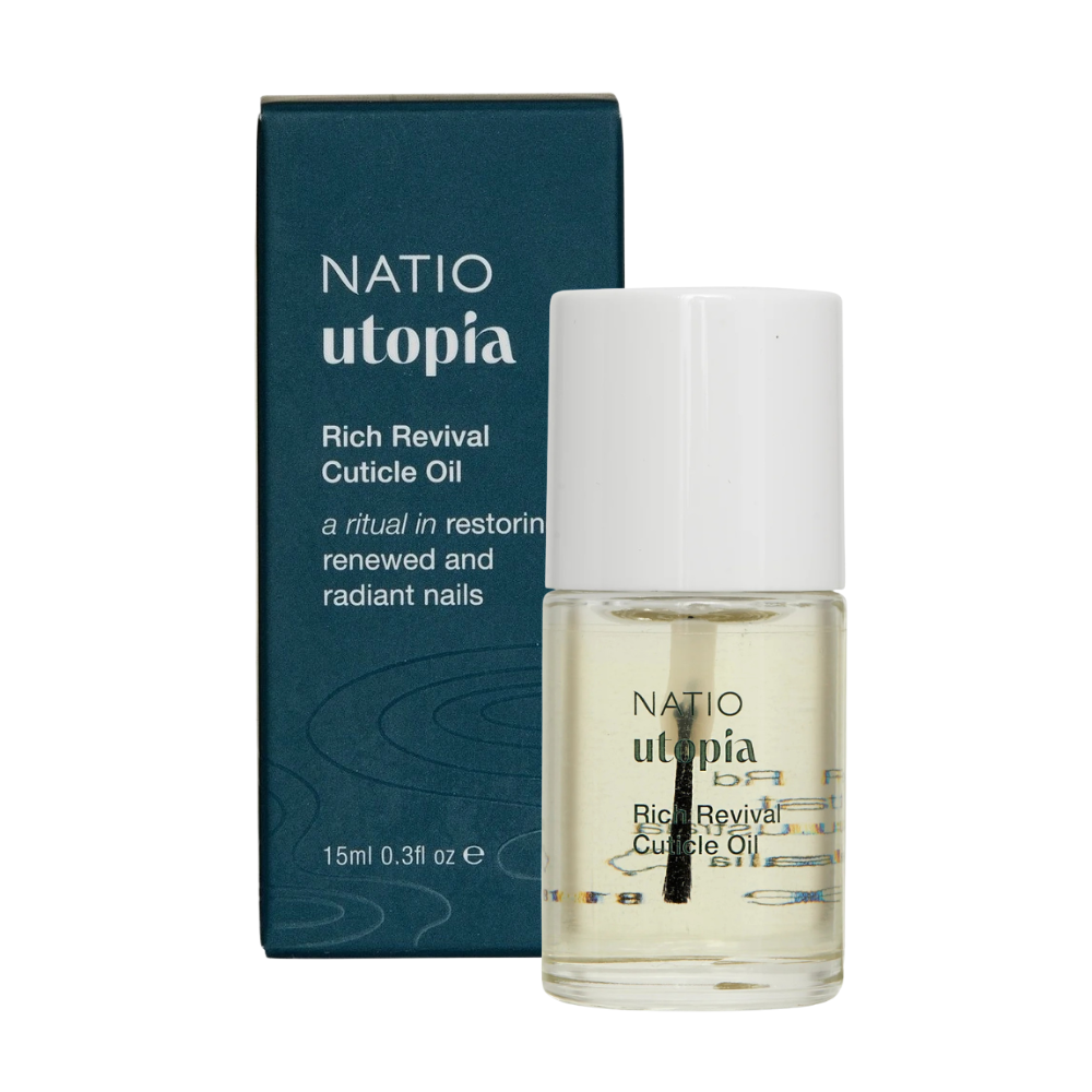 2 x Natio Utopia Rich Revival Cuticle Oil 15mL
