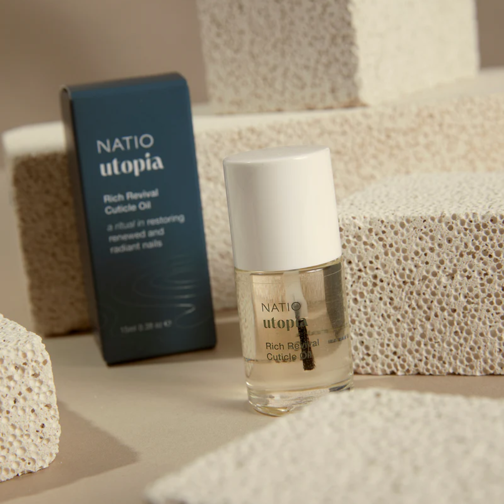 2 x Natio Utopia Rich Revival Cuticle Oil 15mL