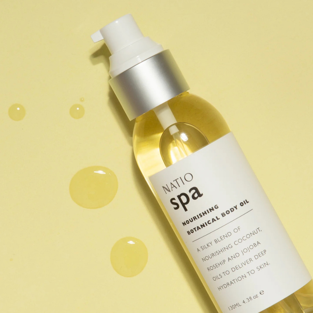 3 x Natio Spa Nourishing Botanical Body Oil 130mL