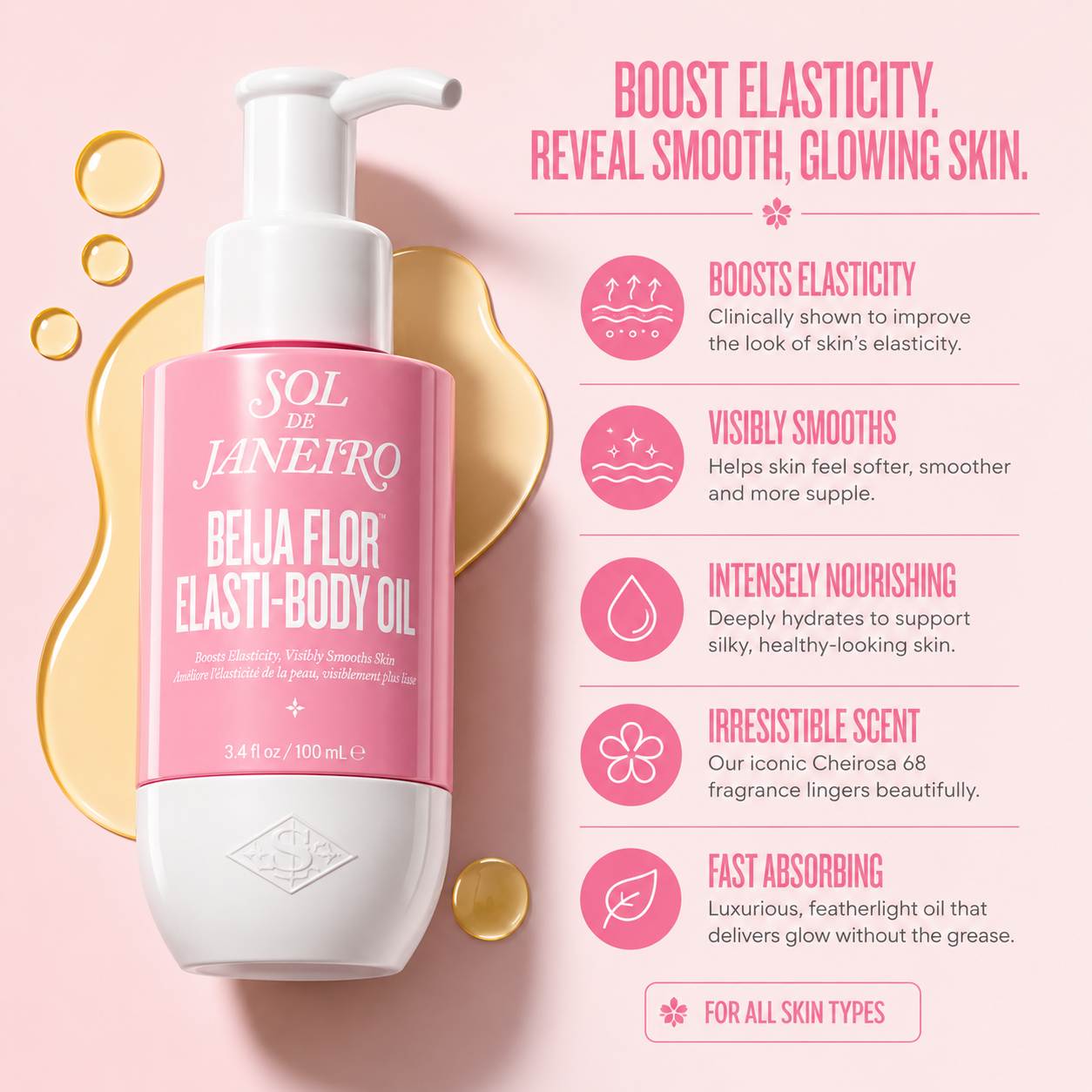 Sol de Janeiro Beija Flor Elasti Body Oil 100mL