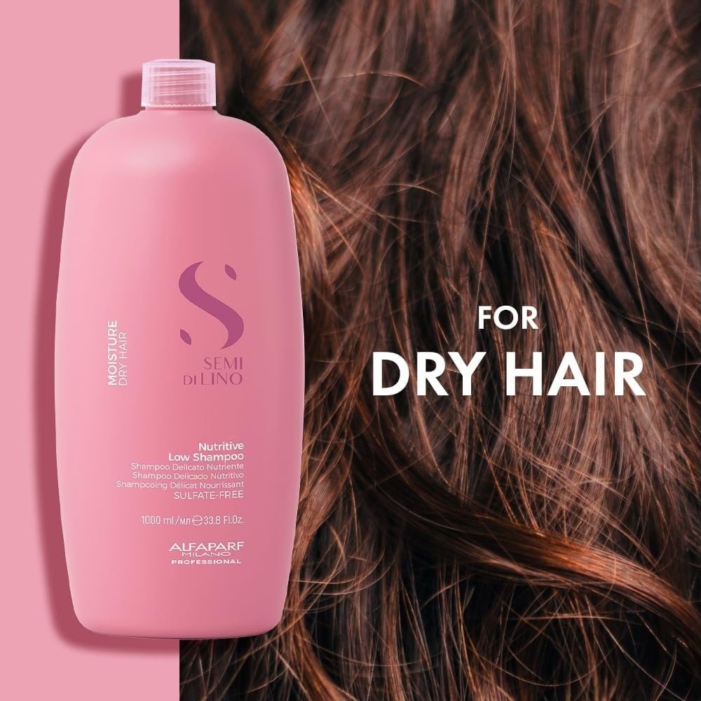 Alfaparf Semi Di Lino Moisture Nutritive Low Shampoo 1000mL