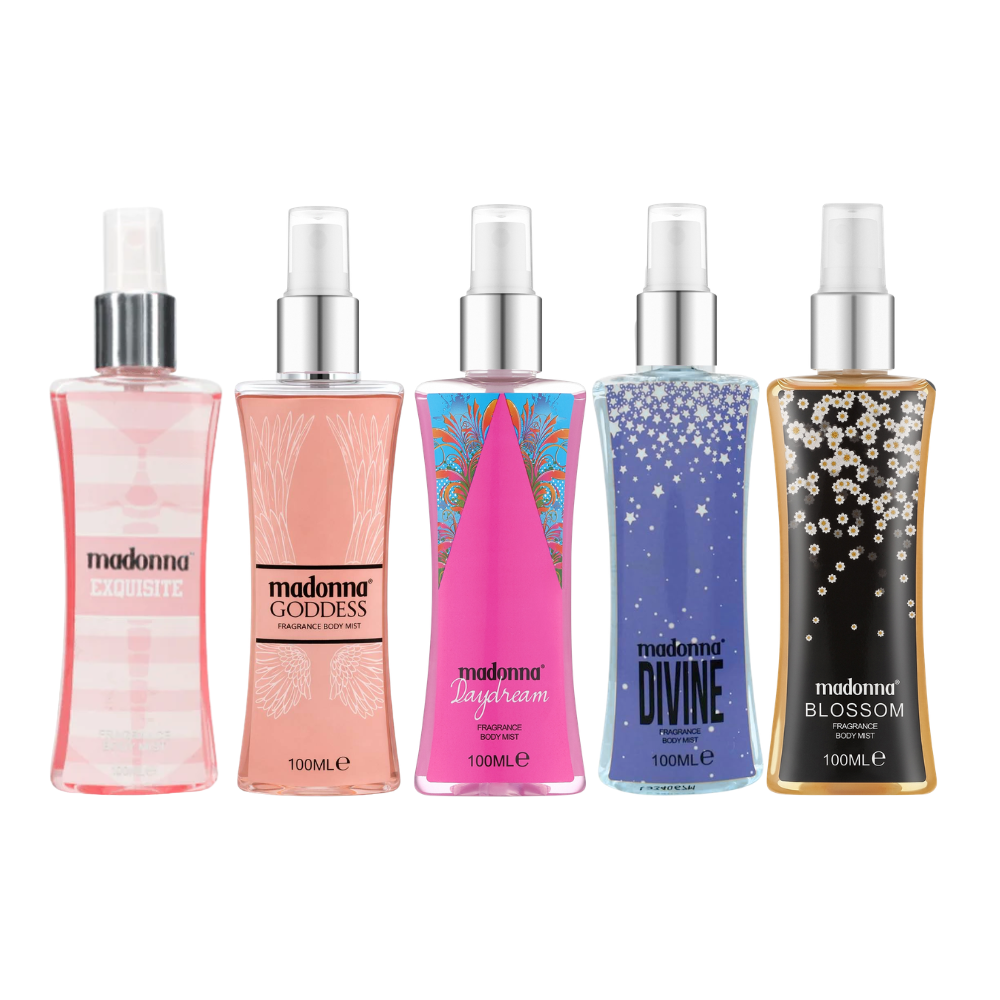 Madonna Signature Body Mist 5 Piece Set 5x100mL