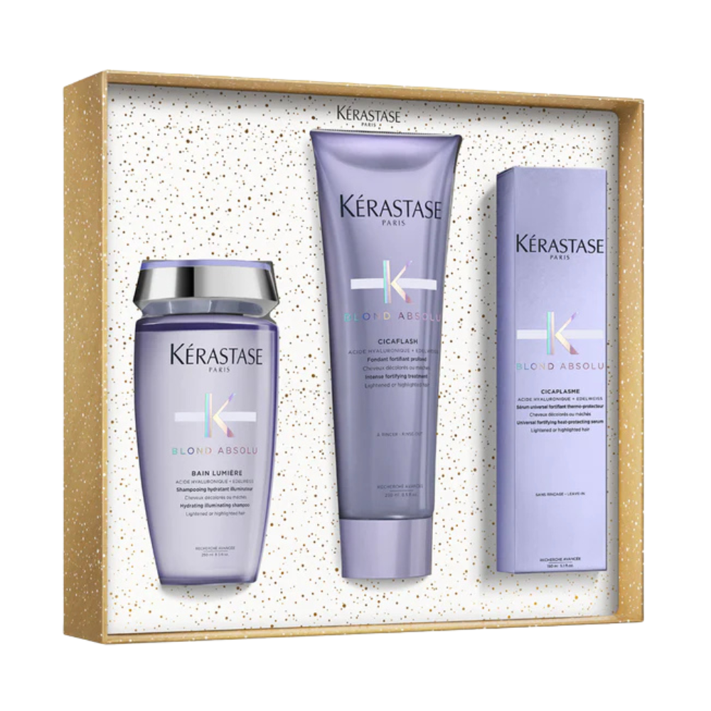 Kerastase Blond Absolu Fondant Holiday 3 Piece Gift Set