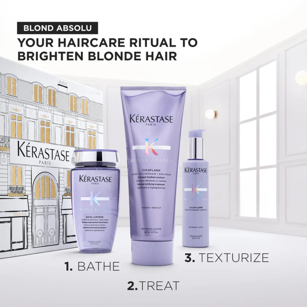Kerastase Blond Absolu Fondant Holiday 3 Piece Gift Set