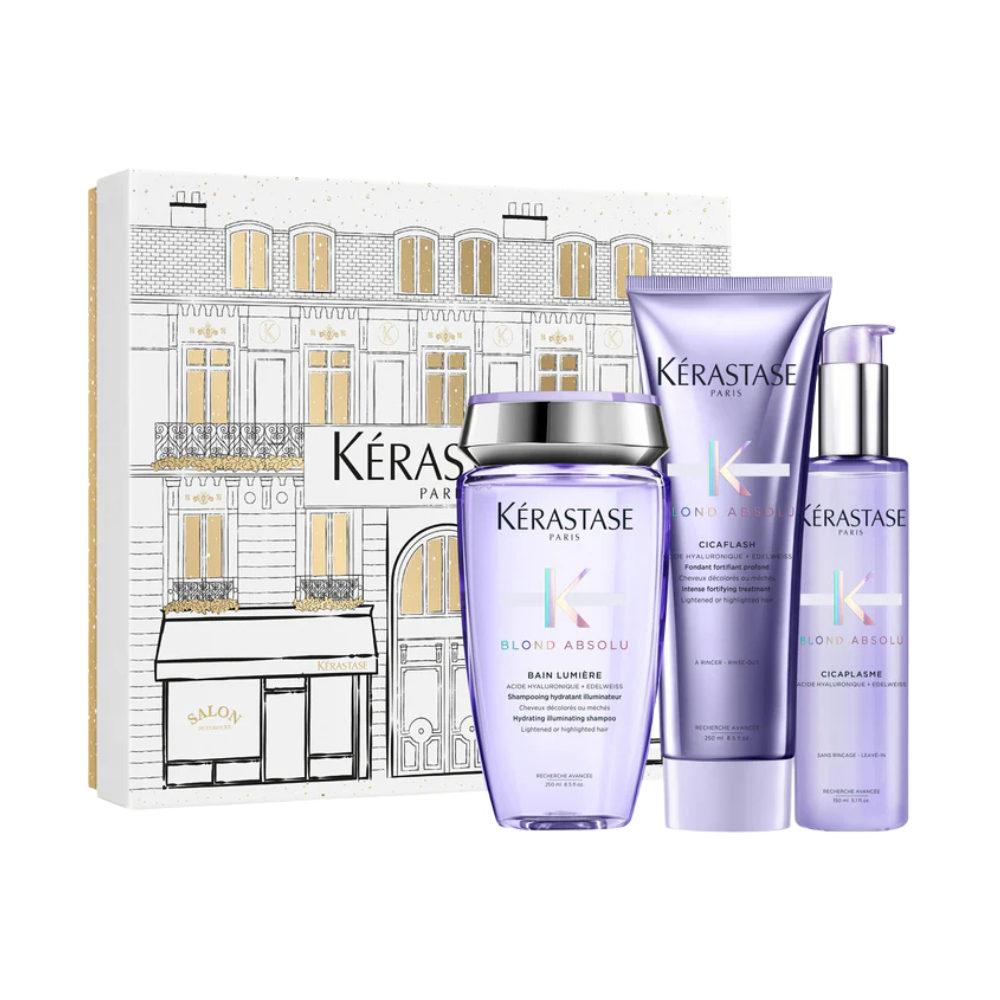 Kerastase Blond Absolu Fondant Holiday 3 Piece Gift Set