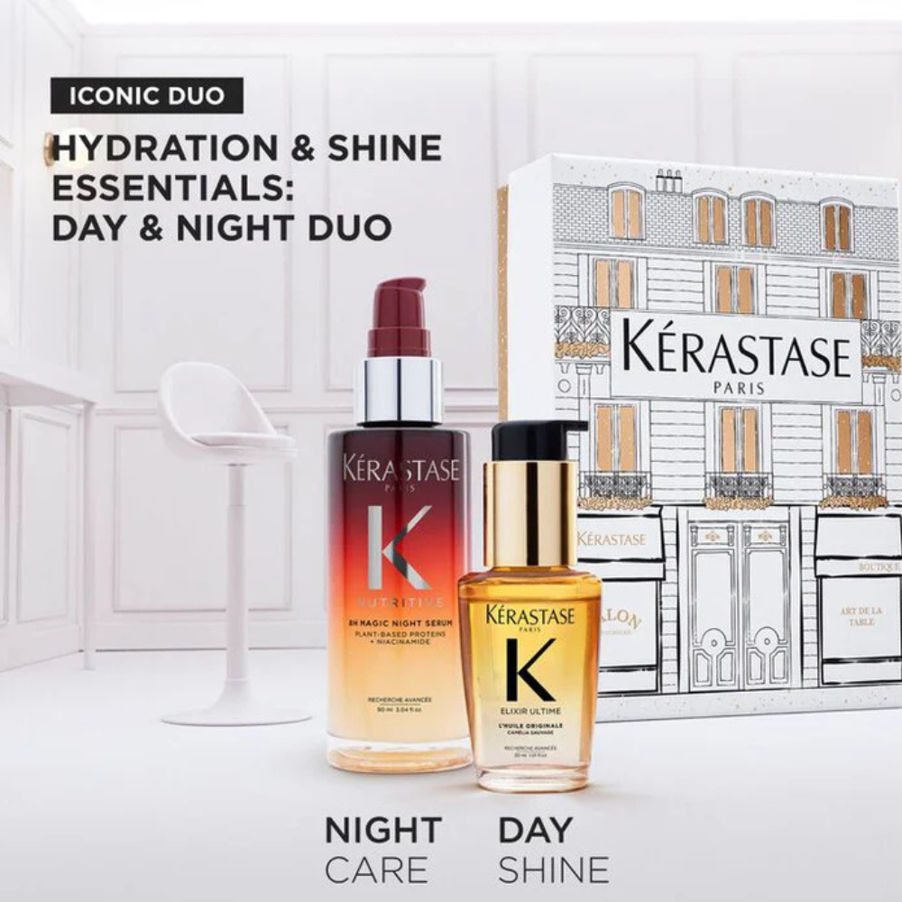 Kerastase Iconics Holiday Duo 2 Piece Gift Set