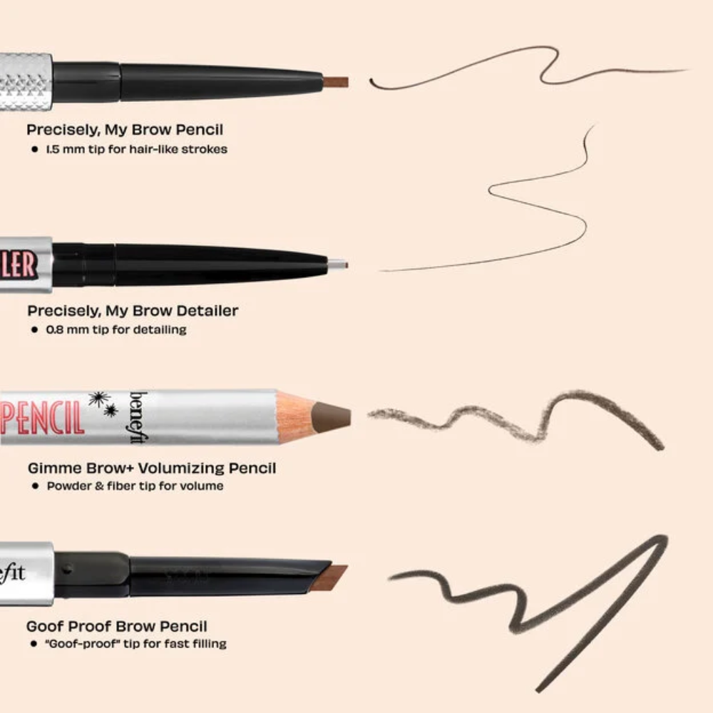 Benefit Gimme Brow+ Volumizing Eyebrow Pencil 1.19g - 4 Warm Deep Brown