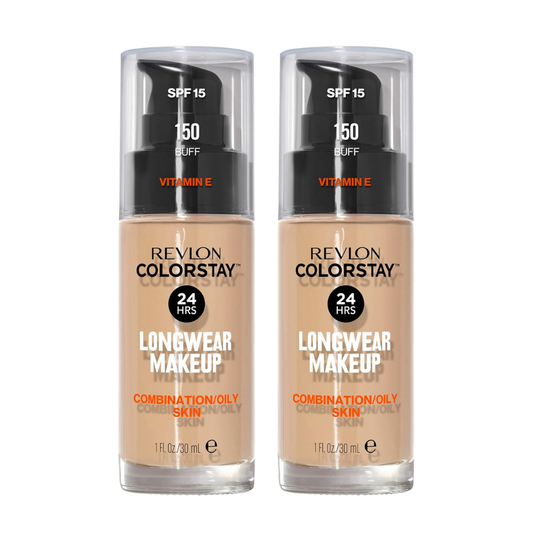 2 x Revlon ColorStay Makeup for Combination/Oily Skin 30mL - 150 Buff