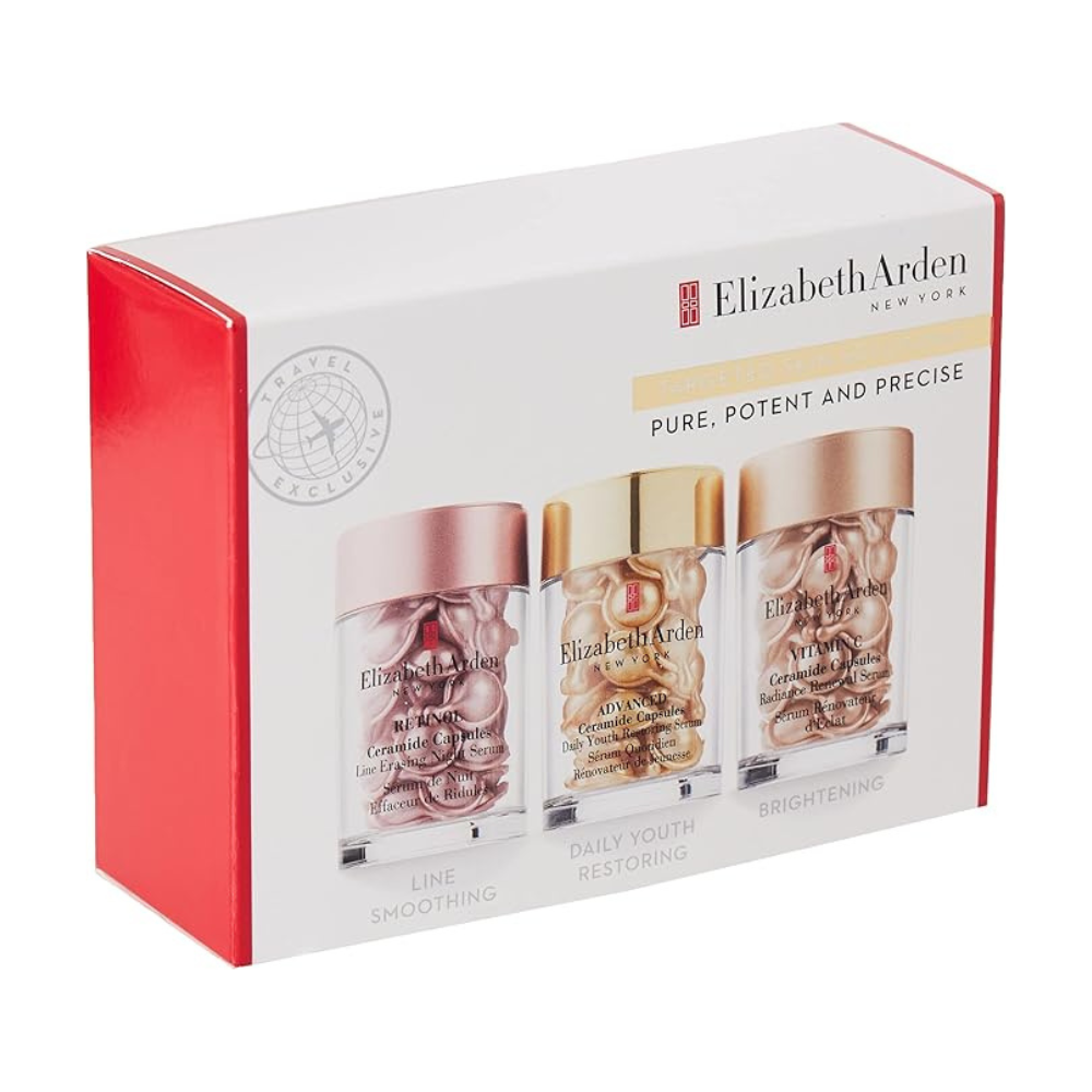 Elizabeth Arden Ceramide Trio Capsules Trial Set - Advanced, Vitamin C & Retinol