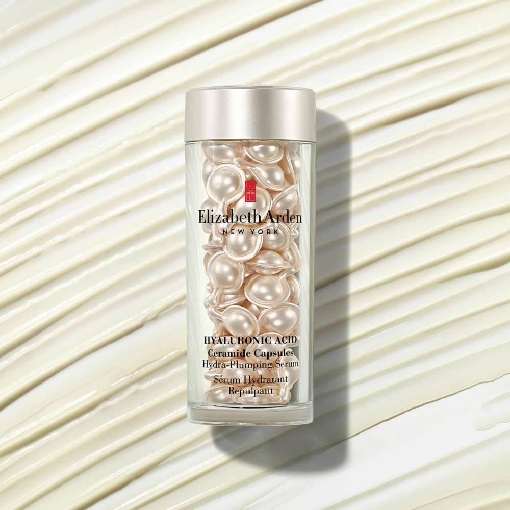 Elizabeth Arden Hyaluronic Acid Hydra-Plumping Serum Ceramide 60 Capsules Face 28mL