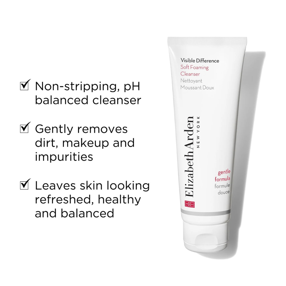 Elizabeth Arden Visible Difference Soft Foaming Cleanser 125mL